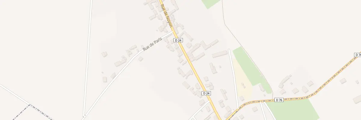 Plan du 55 Rue de Noyon à Beaulieu-les-Fontaines