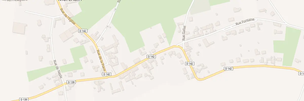 Plan du 3 Rue de Goussancourt à Morchain