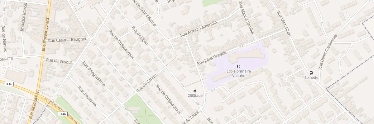 Plan du 12 Rue Séraphin Cordier à Billy-Montigny