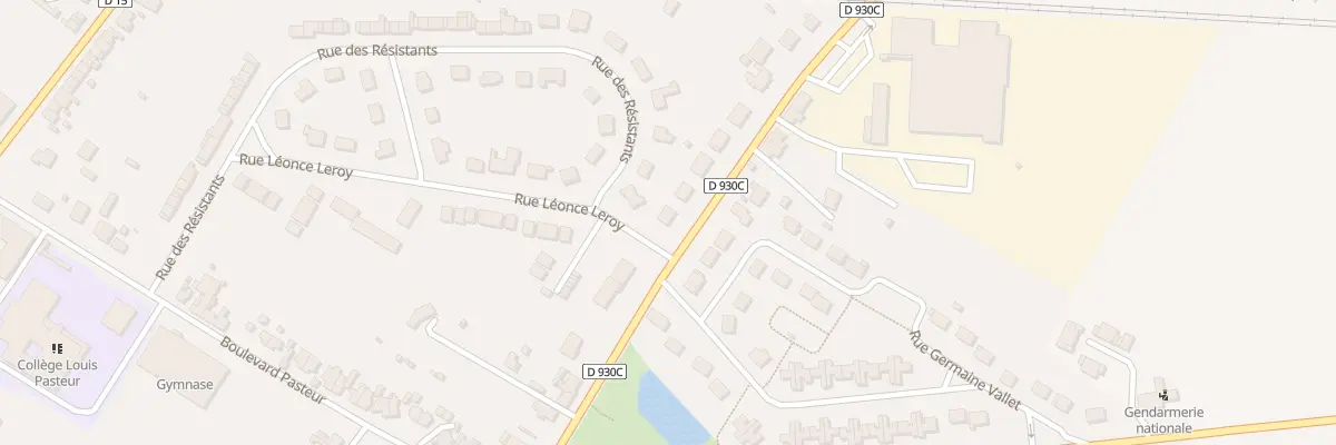 Plan du 13 Rue Charles de Gaulle à Nesle