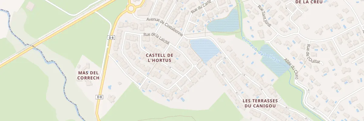 Plan du 57 Rue de la Laïcité à Ortaffa
