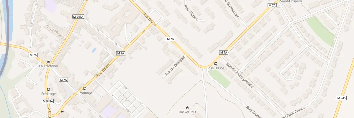 Plan du 34 Rue Brune à Houplines