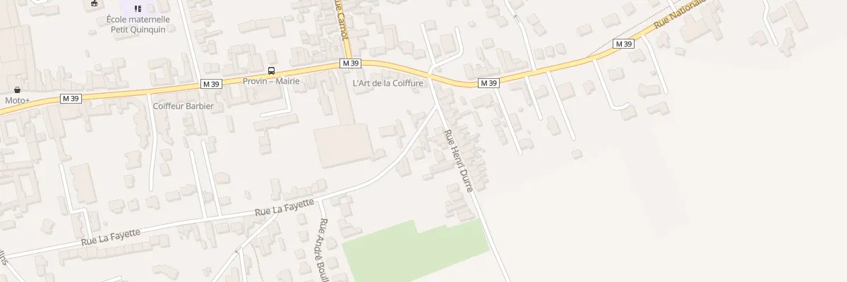 Plan du 1 Rue Lafayette à Provin