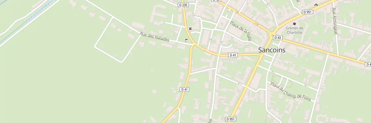 Plan du 2 Rue Denfert Rochereau à Sancoins