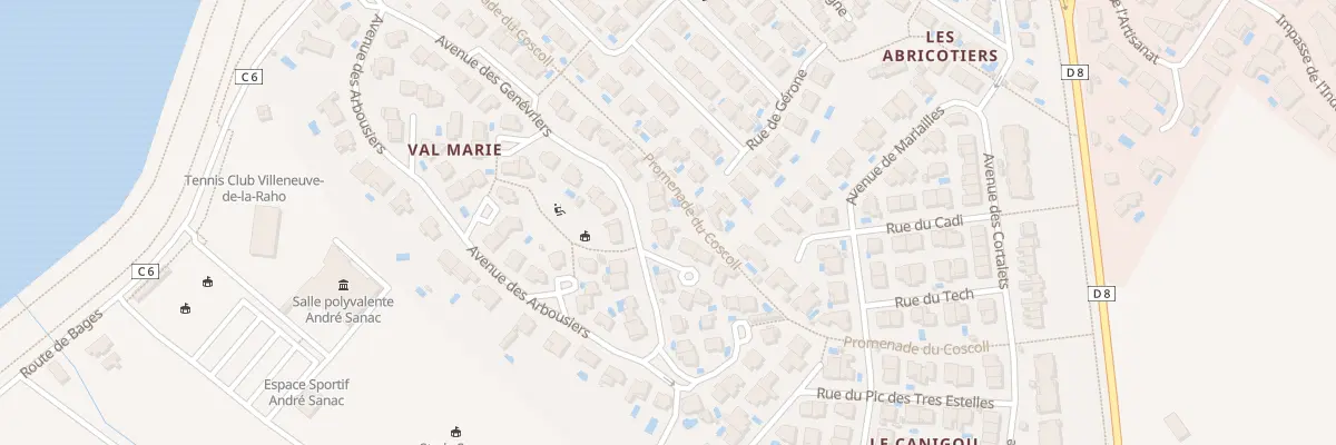 Plan du 31 Av des Genévriers à Villeneuve-de-la-Raho