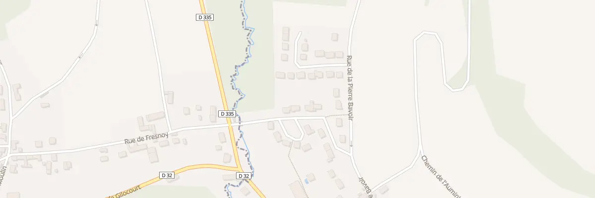 Plan du 8 Rue d’Elincourt à Fresnoy-la-Rivière