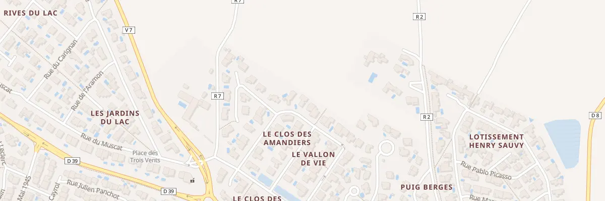 Plan du 13 Rue Jacint Verdaguer à Villeneuve-de-la-Raho