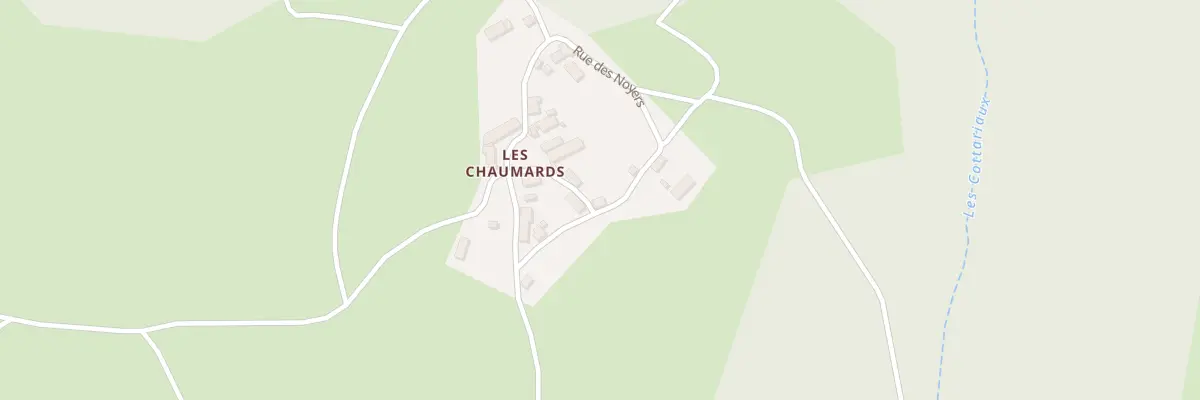 Plan du 3 Rue du Frêne - les Chaumards à Saint-Angel