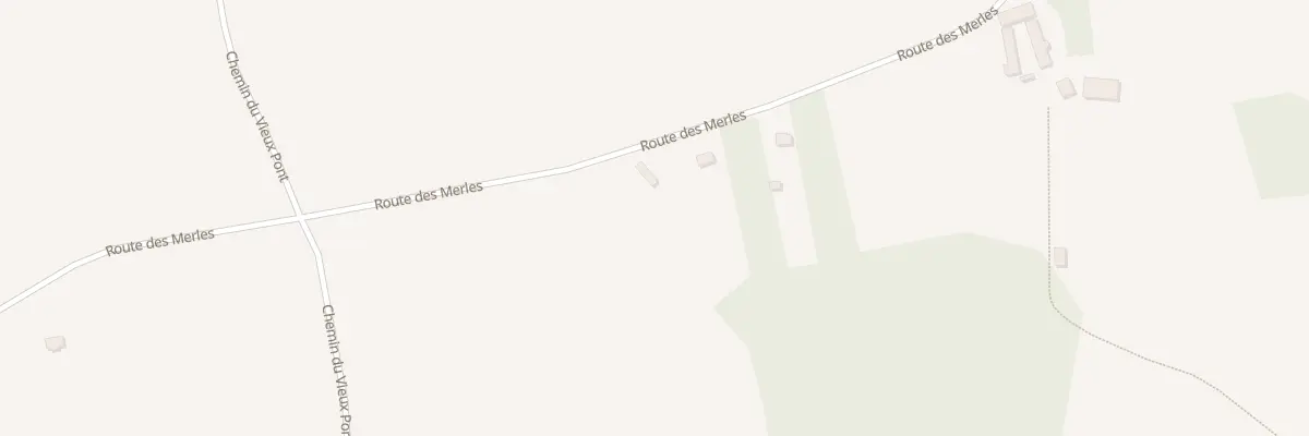 Plan du 8 Rte des Merles à Pers-en-Gâtinais