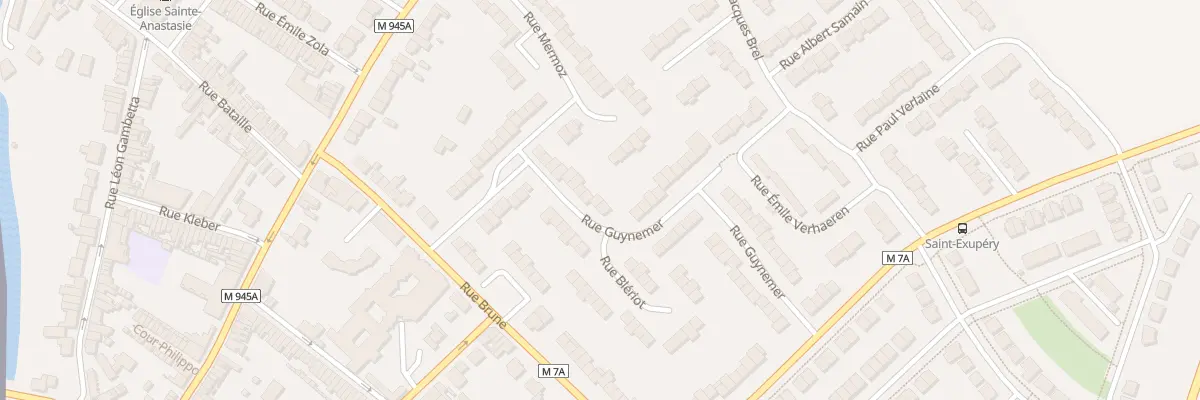 Plan du 17 Rue Guynemer à Houplines