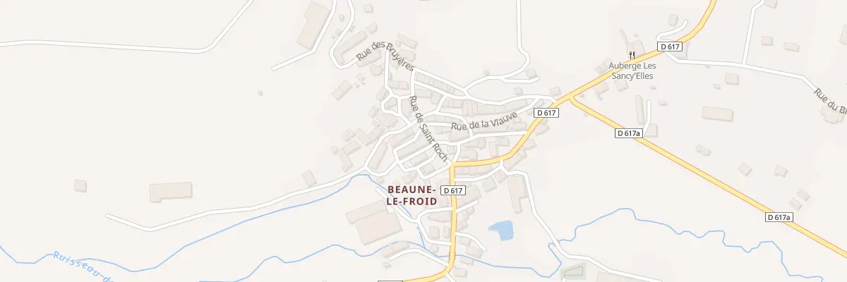 Plan du 9001 Rue de la Reine -Beaune- à Murol