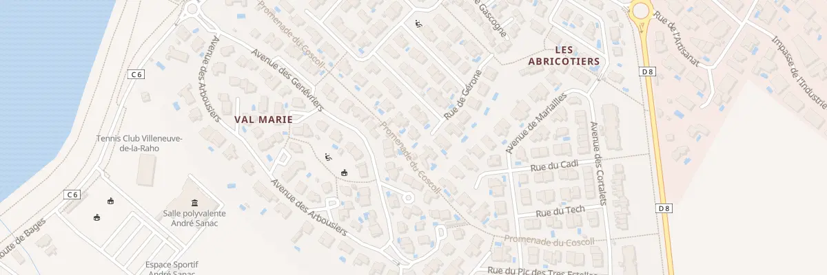 Plan du 29 Rue de Gérone à Villeneuve-de-la-Raho