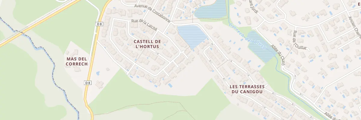 Plan du 86 Rue de la Laïcité à Ortaffa