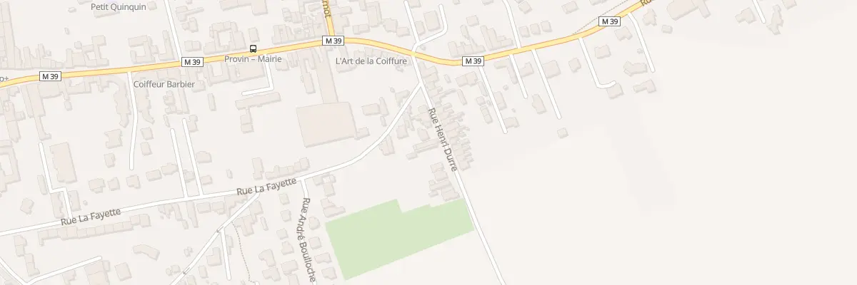 Plan du 8 Rue Henri Durre à Provin