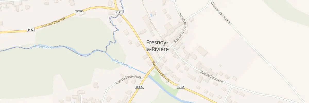 Plan du 3 Rue de la Pierre Bavoir à Fresnoy-la-Rivière