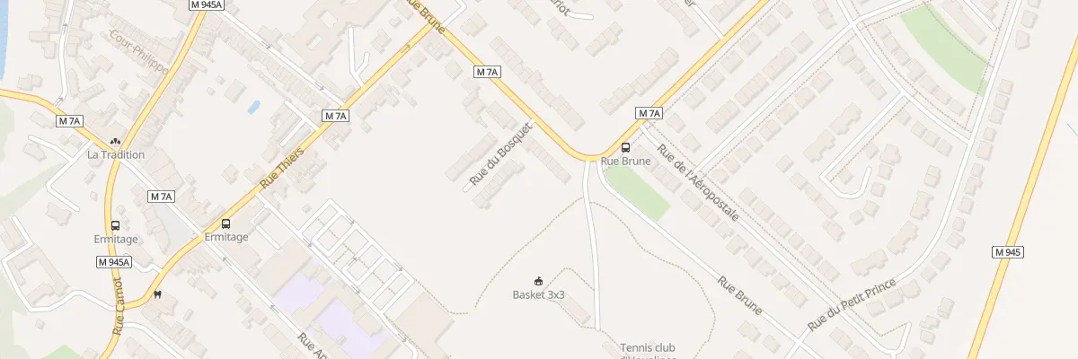 Plan du 46 Rue Brune à Houplines