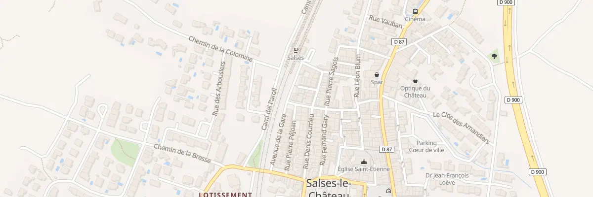 Plan du 26 Rue Jean Andreu à Salses-le-Château