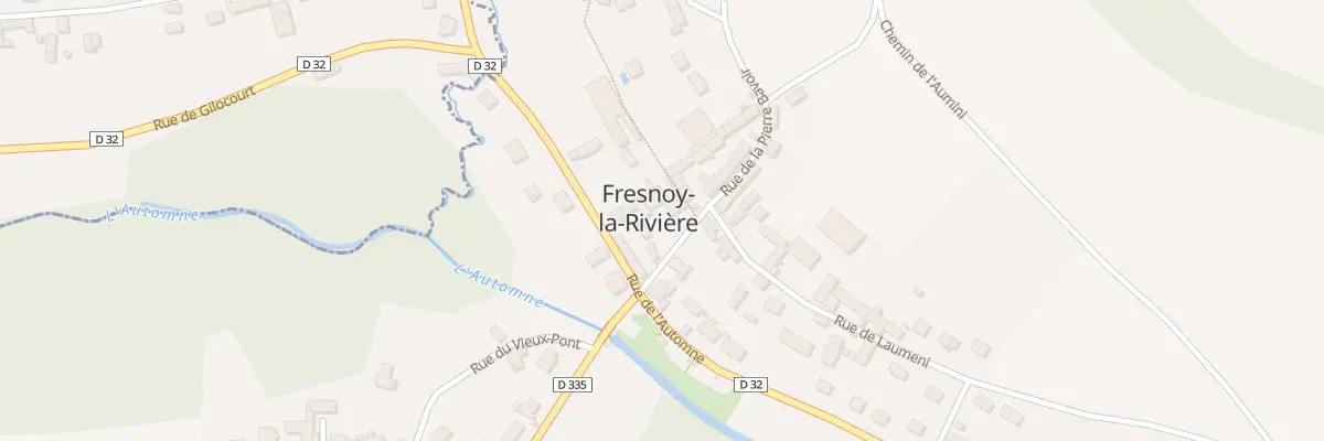 Plan du 5 Rue de la Pierre Bavoir à Fresnoy-la-Rivière