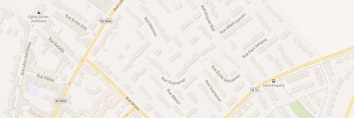 Plan du 20 Rue Mermoz à Houplines