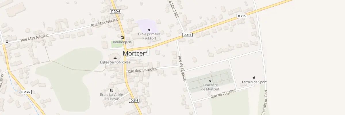 Plan du 2 Rue de l’Egalité à Mortcerf