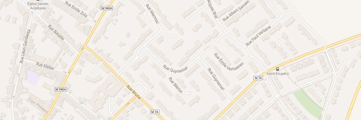 Plan du 23 Rue Guynemer à Houplines