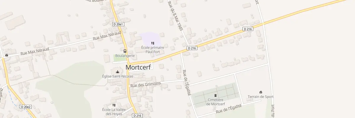 Plan du 2T Rue de l’Egalité à Mortcerf