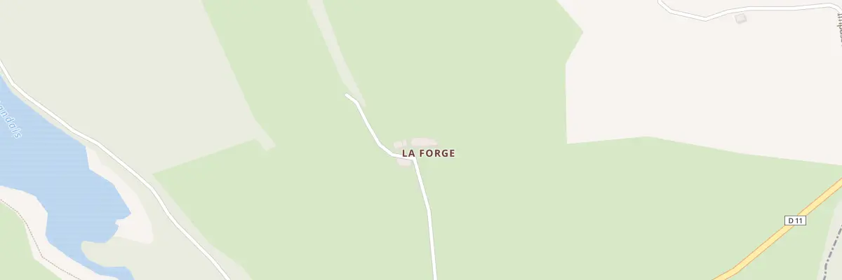 Plan du 5233 La Forge à Vieure