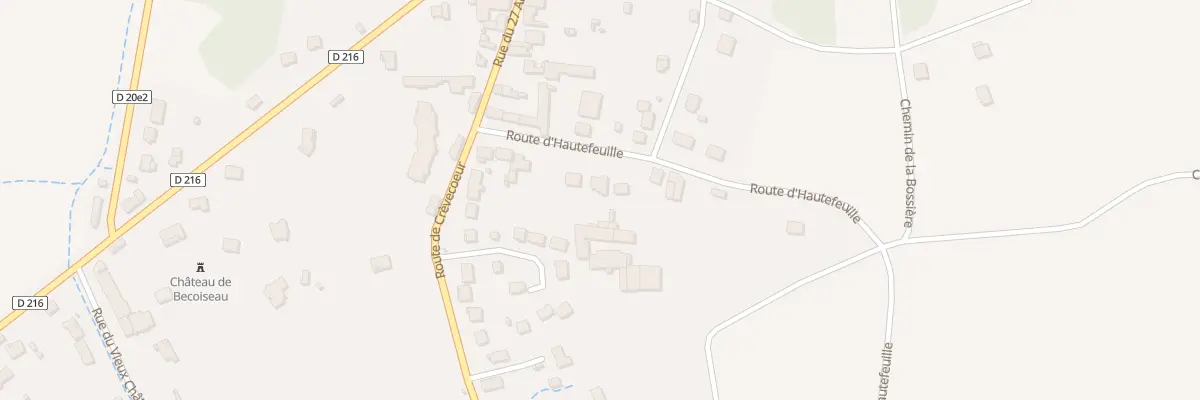 Plan du 9 Rue d’Hautefeuille à Mortcerf