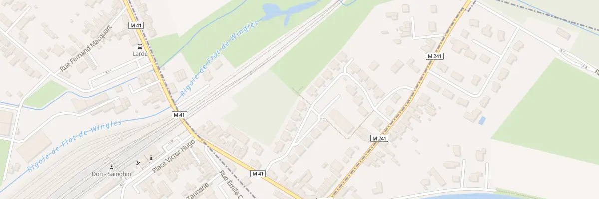 Plan du 38 Rue Marcelle Bailleul à Wavrin