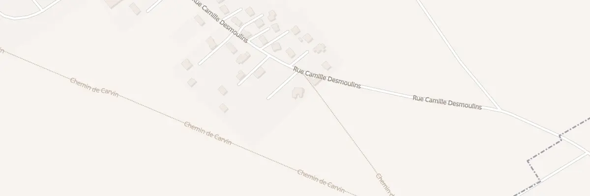 Plan du 412 Rue Camille Desmoulins à Provin