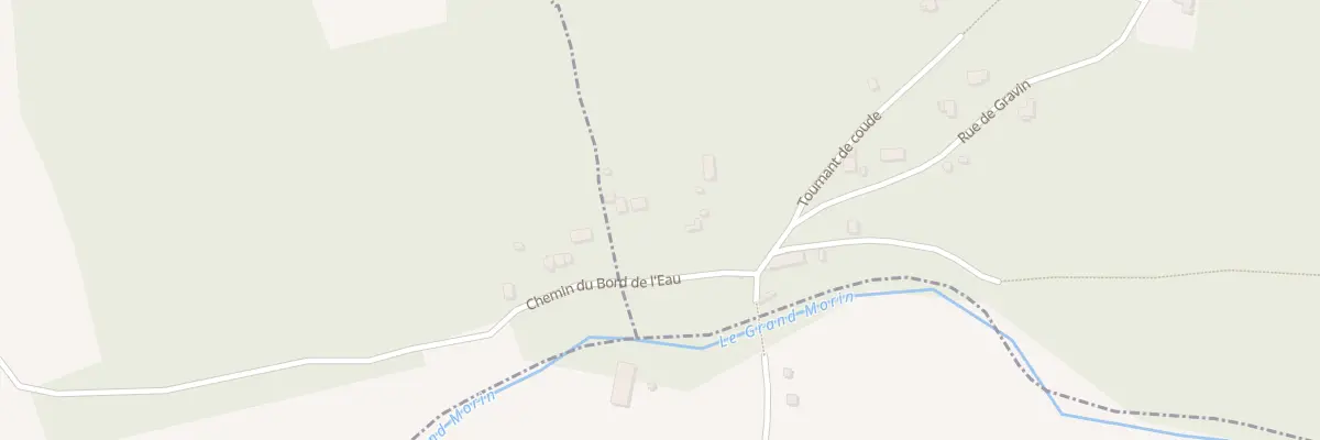 Plan du 8 Che du Bord de l’Eau à Guérard