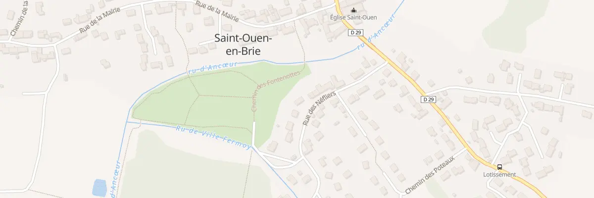 Plan du 152 Rue des Néfliers à Saint-Ouen-en-Brie