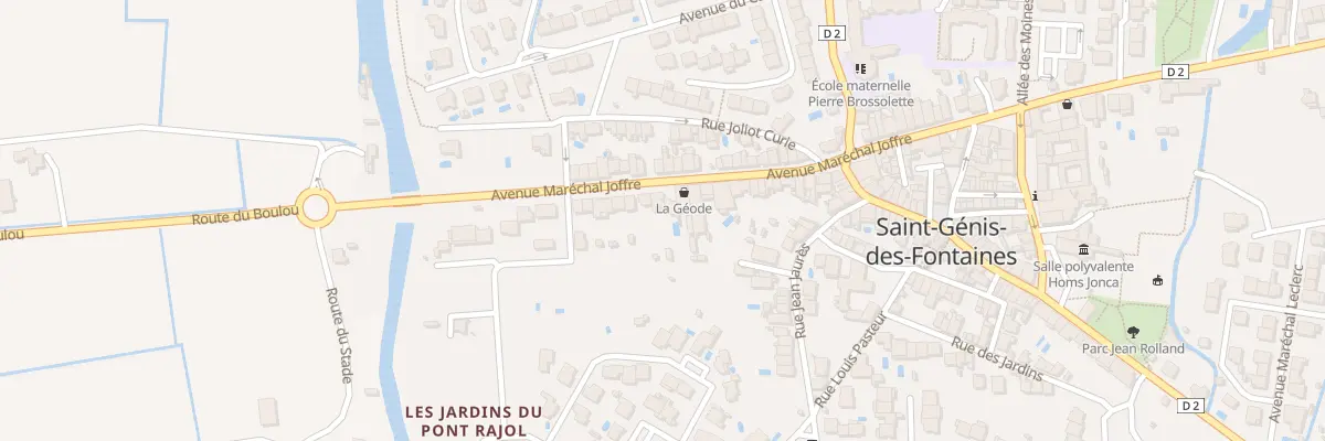 Plan du 13 Av Marechal Joffre à Saint-Génis-des-Fontaines