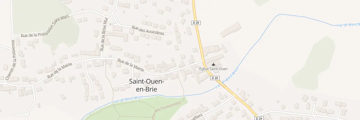 Plan du 54 Rue de la Mairie à Saint-Ouen-en-Brie