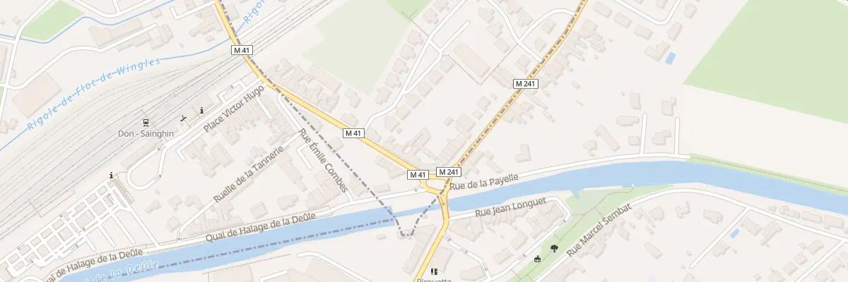 Plan du 2B Rue du Docteur Calmette à Wavrin