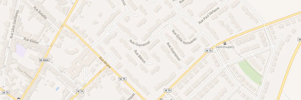 Plan du 14 Rue Guynemer à Houplines