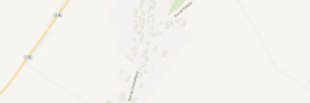Plan du 7 Rue du Champfleury à Puisieux