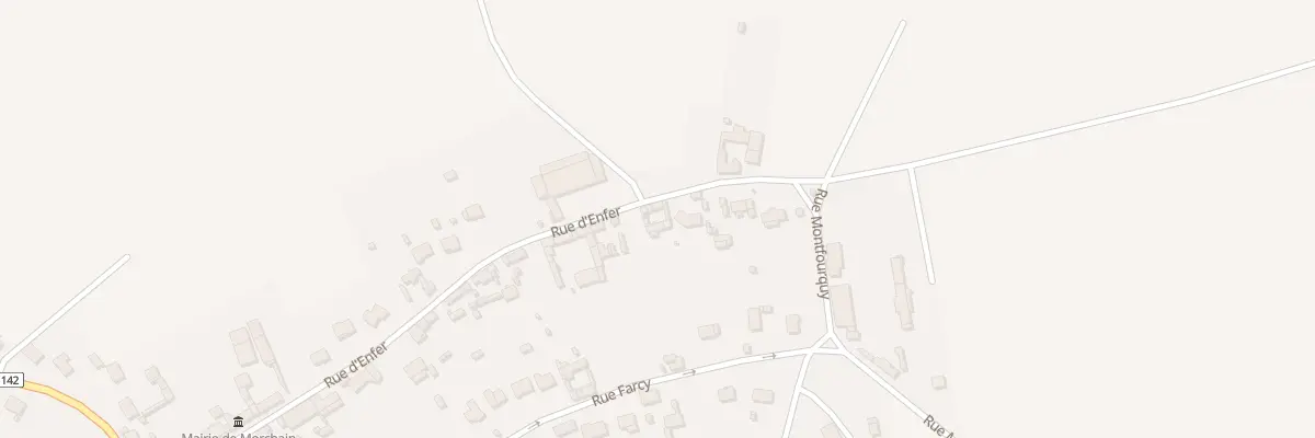 Plan du 28 Rue d’Enfer à Morchain
