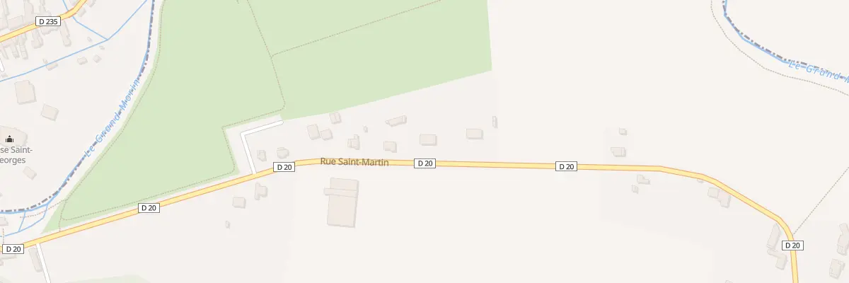 Plan du 45 Rue Saint Martin à Voulangis