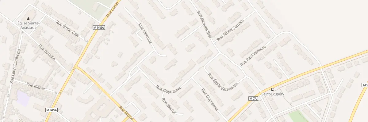 Plan du 37 Rue Guynemer à Houplines