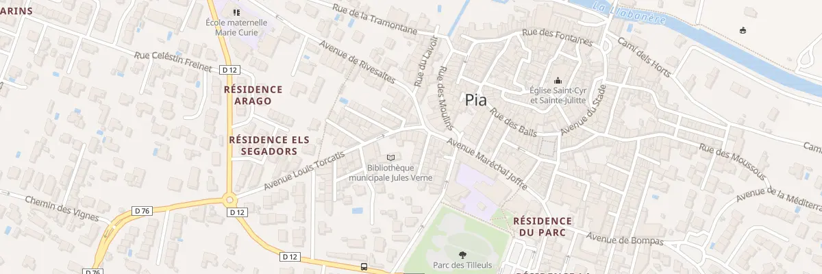 Plan du 5 Av Louis Torcatis à Pia