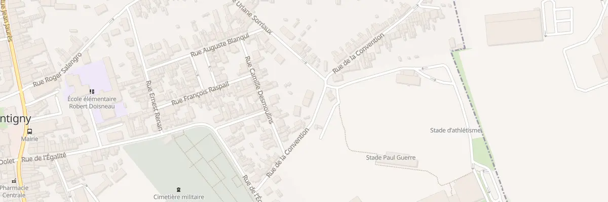 Plan du 15 Rue de la Convention à Billy-Montigny