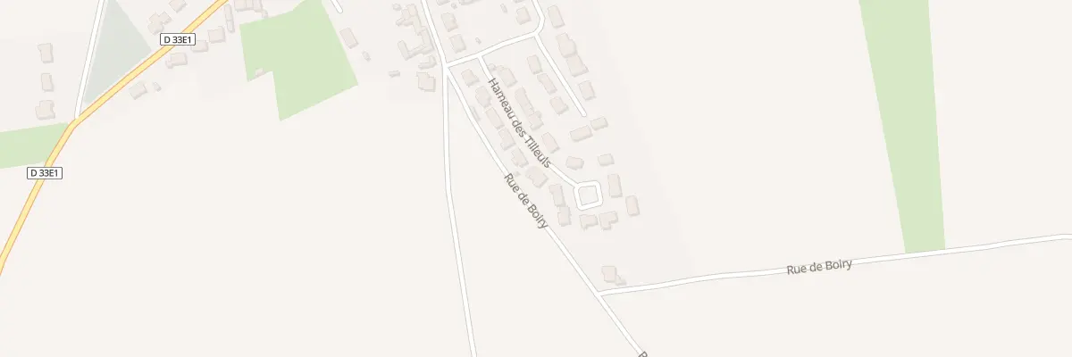 Plan du 30 Hameau des Tilleuls à Pelves