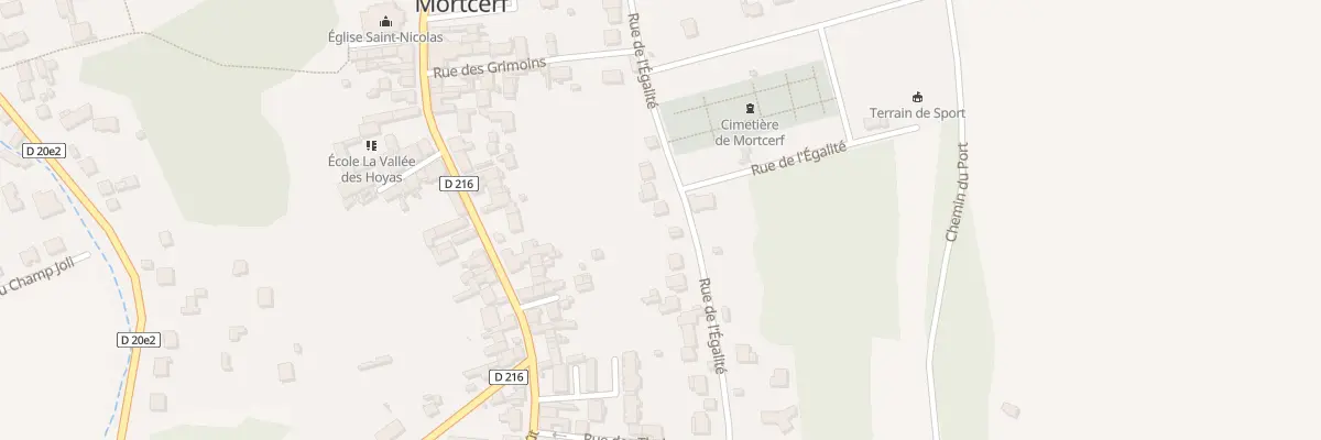 Plan du 18A Rue de l’Egalité à Mortcerf