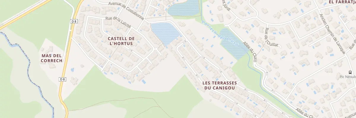 Plan du 53 Rue de Mariailles à Ortaffa