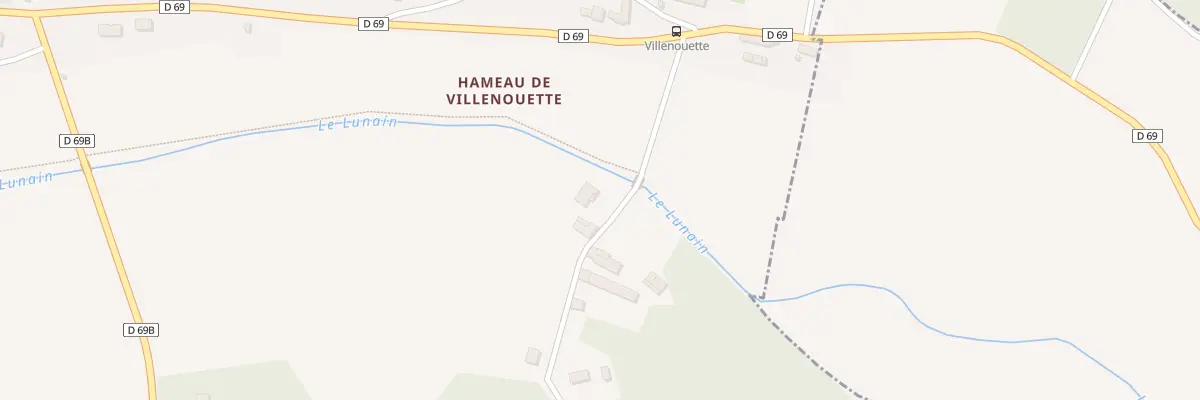 Plan du 12 Hameau de Villenouette à Lorrez-le-Bocage-Préaux
