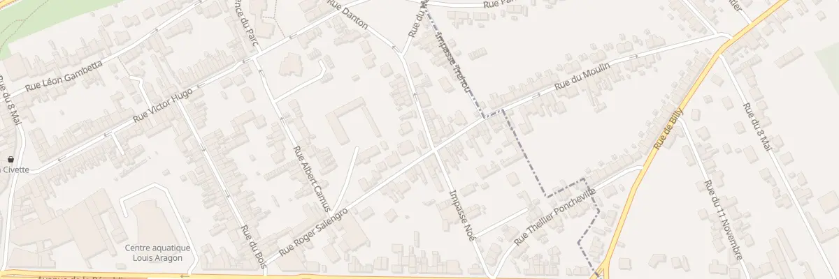 Plan du 33 Rue Roger Salengro à Billy-Montigny