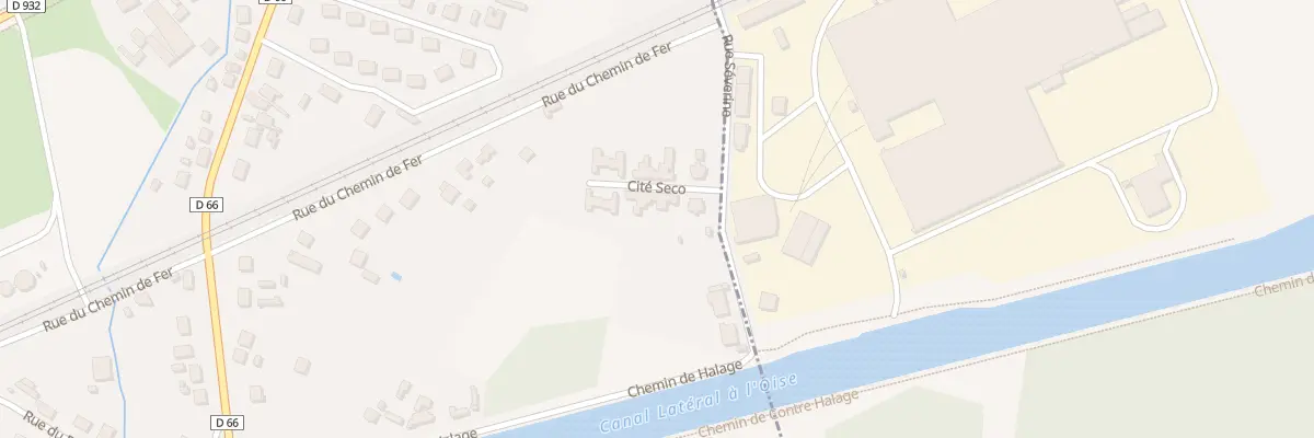 Plan du 43 Cité Seco à Cambronne-lès-Ribécourt