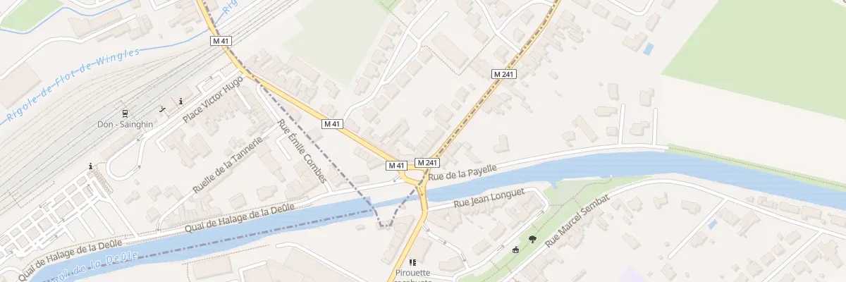 Plan du 142 Rue du Général Koenig à Wavrin