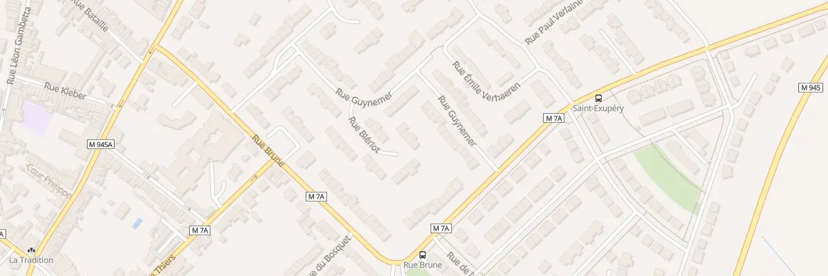 Plan du 13 Rue Blériot à Houplines